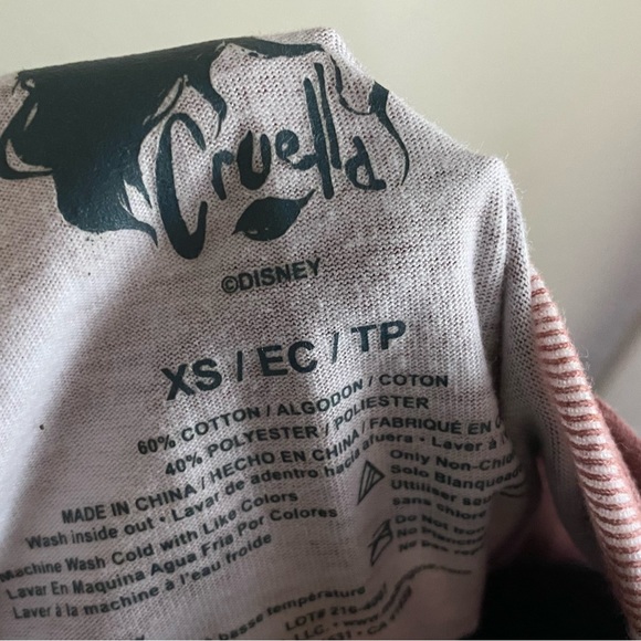 cruella deville villen  tee shirt tie dye - Picture 4 of 9